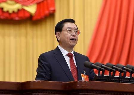 Máximo legislador chino destaca liderazgo del PCCh