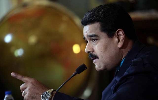 Maduro aseguro que EEUU asumió la tarea de derrocar su gobierno