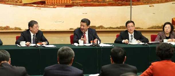Titulares de China: Xi de China brilla en "dos sesiones" 2015