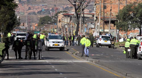Diez personas heridas deja la explosión de un petardo en Bogotá