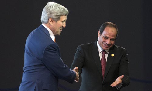 Kerry expresa apoyo de EEUU a economía de Egipto y a lucha contra terrorismo