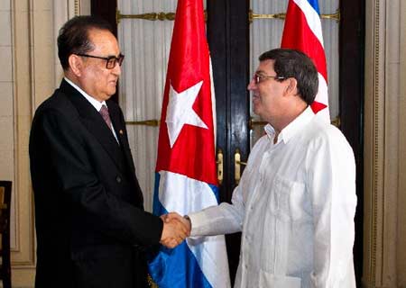 Dialogan cancilleres de Cuba y RPDC en La Habana