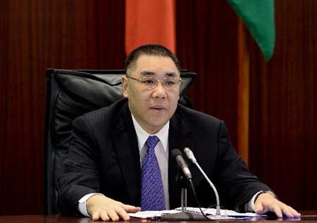 Macao promoverá diversificación económica, dice jefe ejecutivo