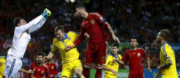 Fútbol: España gana 1-0 a Ucrania pero deja muchas dudas