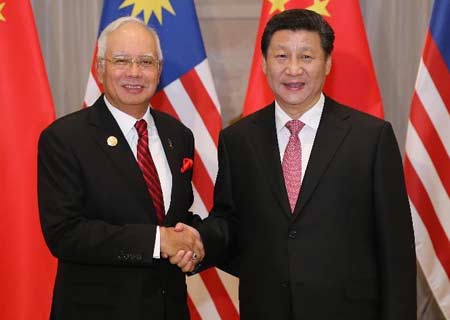 China y Malasia prometen impulsar relaciones
