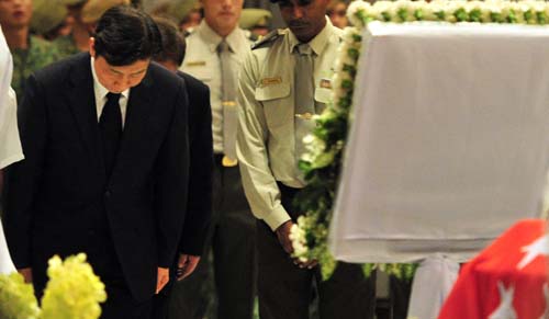 Vicepresidente de China asiste a funeral de Estado de ex premier singapurense Lee Kuan Yew