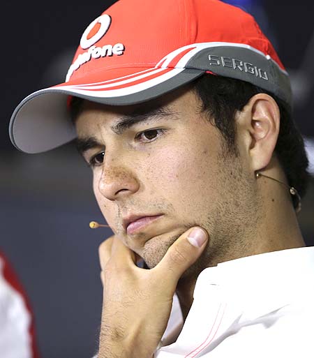Automovilismo: Mexicano "Checo" Pérez termina 13 en Gran Premio de Malasia de F1