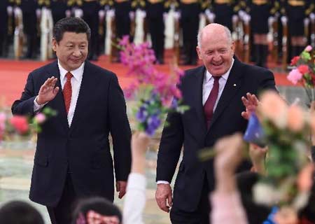 Presidente chino espera TLC China-Australia para este año
