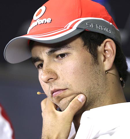 Automovilismo: Mexicano "Checo" llega 11 en Gran Premio de China F1
