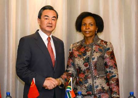Relaciones entre China y Sudáfrica, en el mejor momento de su historia: Canciller chino