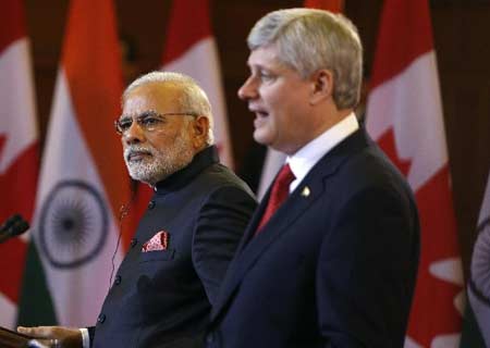 Canadá e India buscan estrechar lazos