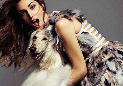 Chiara Ferragni posa para Vogue