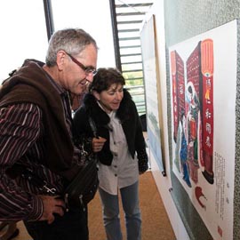 Oficina de ONU en Ginebra realiza exhibición para celebrar Día de Lengua China