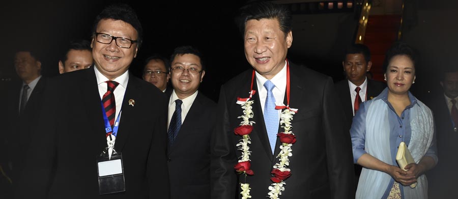 Presidente chino llega a Yakarta para asistir a Cumbre Asia-Africa