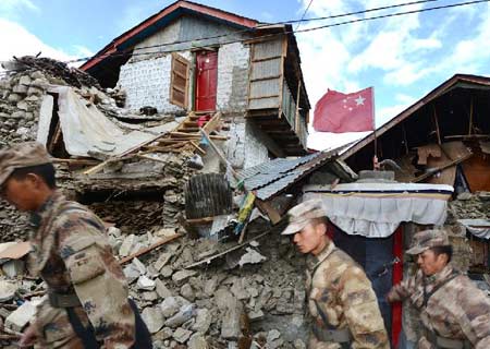 Suman 25 muertos y 117 heridos en Tíbet por terremoto