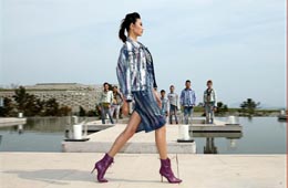 Creaciones en la semana de moda en Qingdao