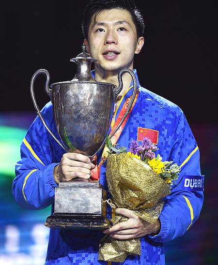 Tenis de Mesa: Ma Long de China gana campeonato mundial