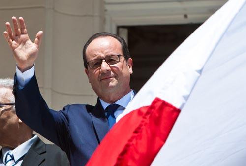Presidente de Francia inaugura sede de Alianza Francesa en La Habana, Cuba