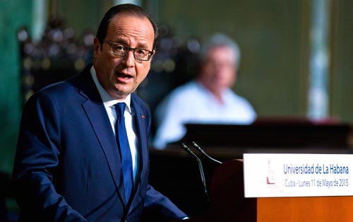 Reclama Hollande levantamiento del bloqueo a Cuba