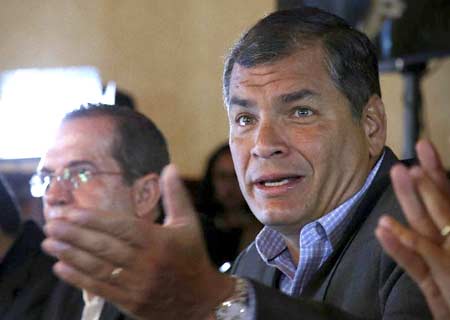 Presidente de Ecuador aboga por unidad de gobiernos progresistas