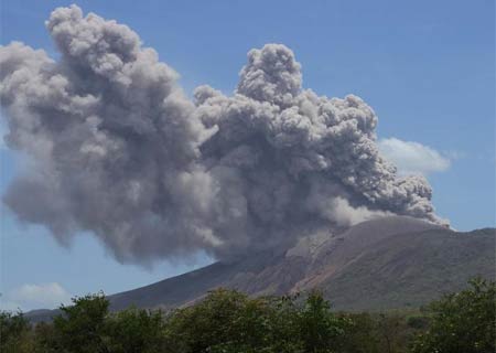 Continua alerta preventiva por actividad eruptiva de volcanes de Nicaragua