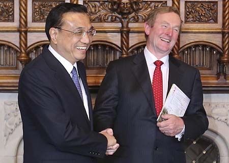 China e Irlanda acuerdan ampliar cooperación