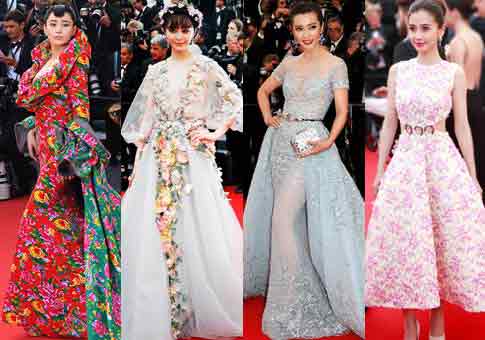 Estrellas de China en Cannes