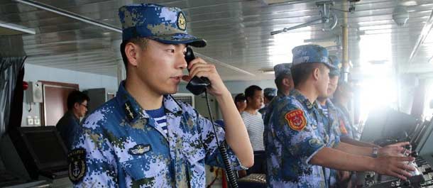 Marítima Ejercicio Cooperación 2015 de las armadas de Singapur y China