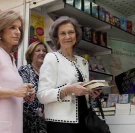 Reina Sofía inaugura 74 edición de la Feria del Libro de Madrid
