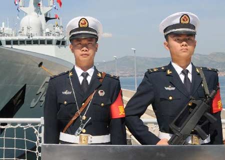 Flota de escolta naval china llega a Croacia en visita de buena voluntad