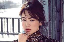 Song Hye Kyo posa para la revista
