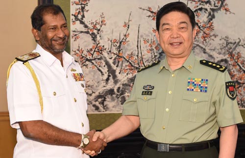 China y Sri Lanka se comprometen a reforzar cooperación militar