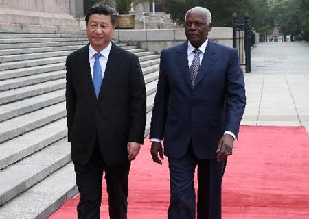China y Angola prometen cooperación de ganar-ganar para desarrollo común