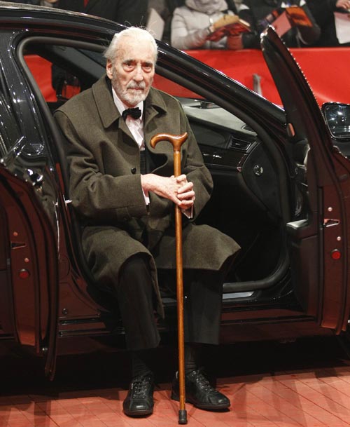 Muere estrella británica Christopher Lee a la edad de 93 años