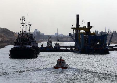 Nueva vía de Canal de Suez en Egipto abrirá oficialmente el 6 de agosto