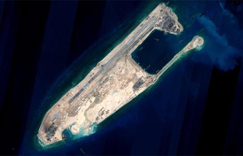 China completará pronto proyecto de recuperación de tierras en algunas de las islas Nansha