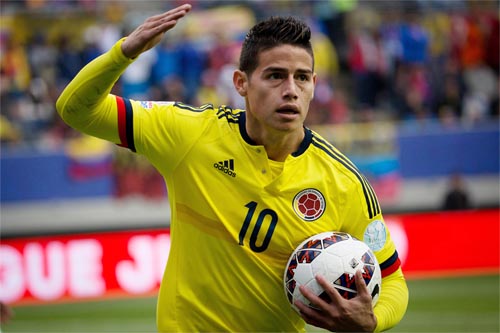 Fútbol: Autocrítica de James tras empate de Colombia ante Perú en Copa América
