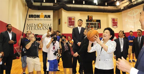 Vicepremier china defiende "diplomacia del baloncesto" para fortalecer intercambios interpersonales China-EEUU