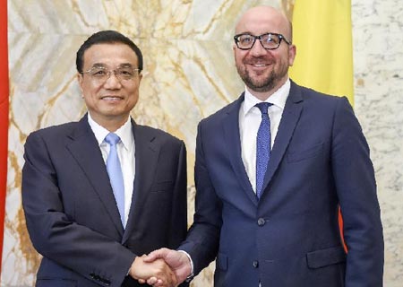 China y Bélgica firman acuerdos de cooperación