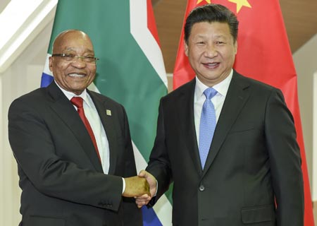 China y Sudáfrica buscan mayor papel para BRICS en asuntos internacionales
