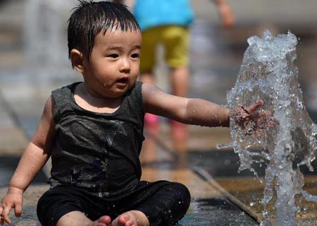 China emita alerta amarilla por altas temperaturas
