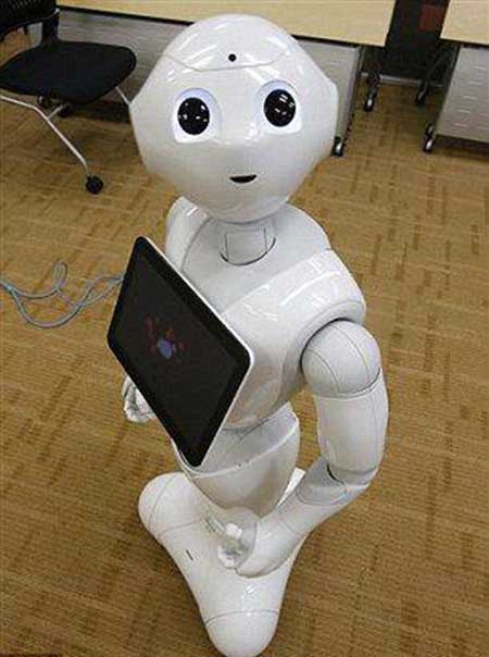 Pepper, robot sensible, se agota en un minuto