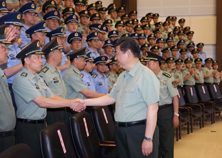 Presidente chino subraya gestión estricta de tropas