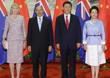 China y Nueva Zelanda prometen promover relaciones estratégicas