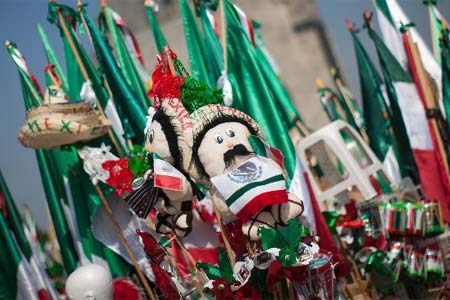 Celebración de independencia en México