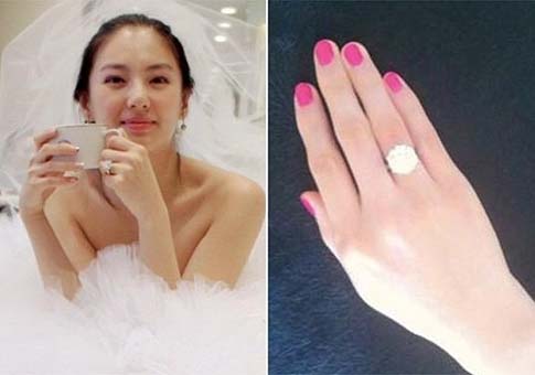 Anillos de diamante más lujosos de actrices chinas