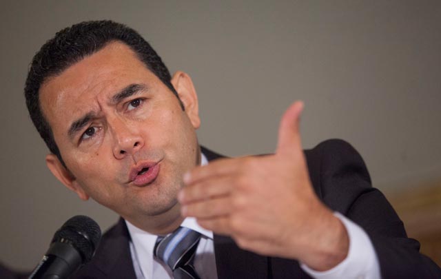 El Actor Jimmy Morales se perfila a ganar las elecciones en Guatemala
