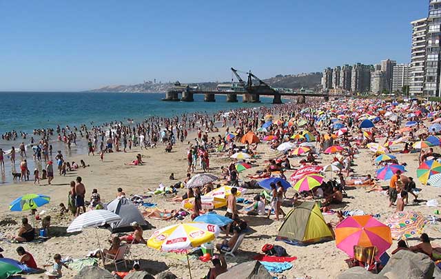 Por quinto año, Viña del Mar es reconocida la mejor ciudad chilena para vivir