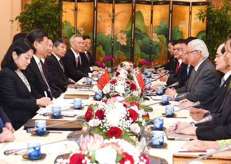 ENFOQUE: Visita de Xi a Singapur trazará plan de acción para cooperación e intercambios 
prácticos bilaterales