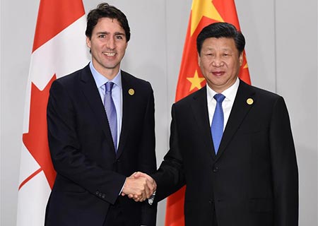 Presidente chino plantea asociación estratégica estable y a largo plazo con Canadá